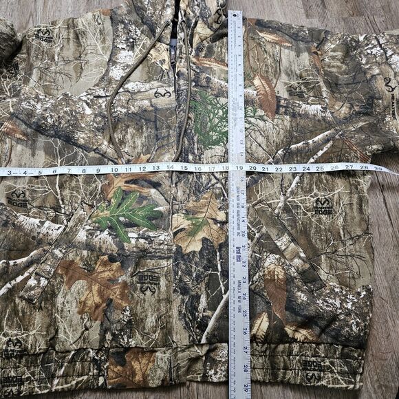 Mount'n Prairie Mens Coat Camo Realtree Edge Hunting Zip Up Jacket Size XL - Picture 3 of 5